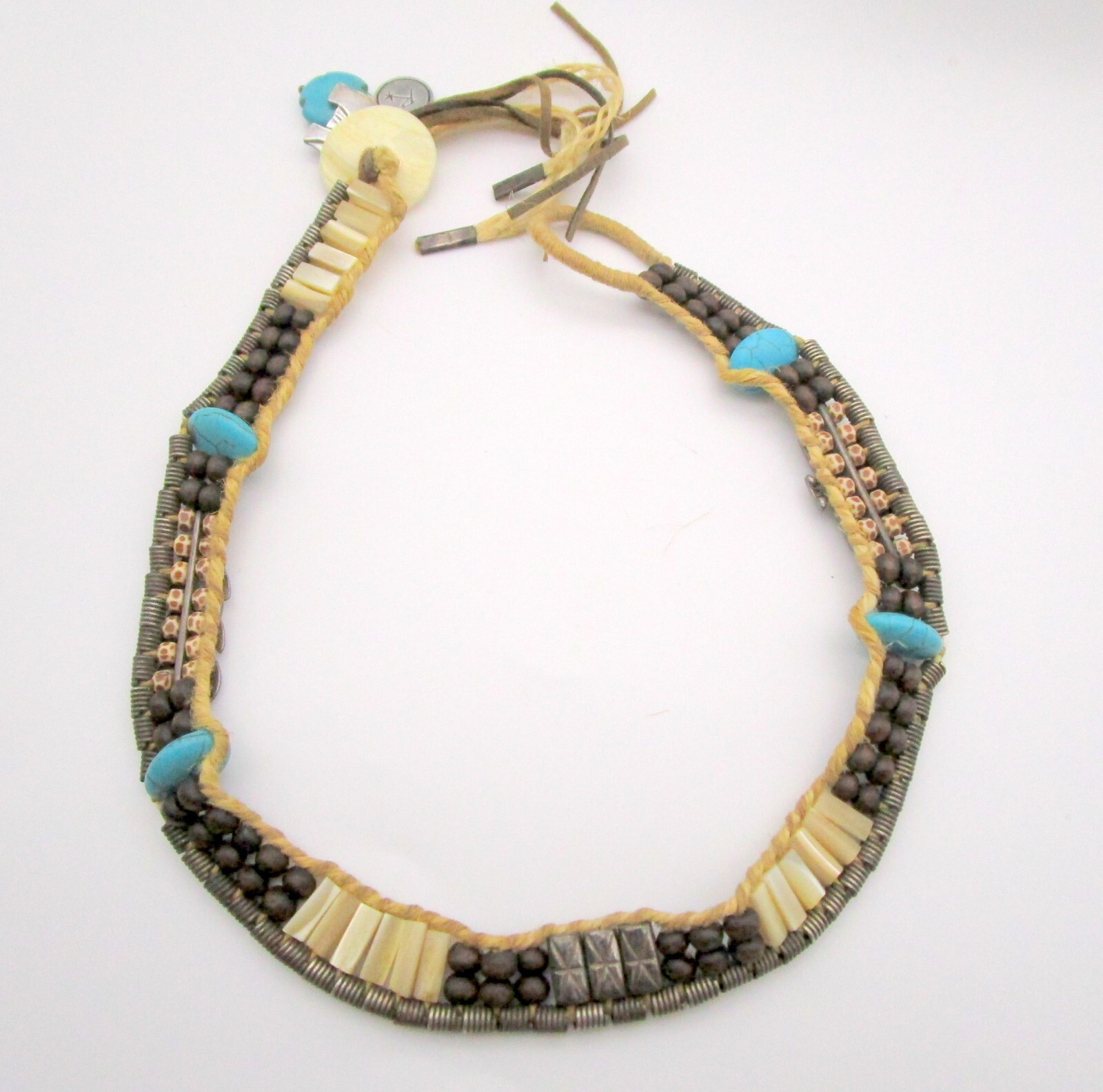 Reminiscence Paris Necklace Bracelet Set Southwest Indian Western Beaded Vintage