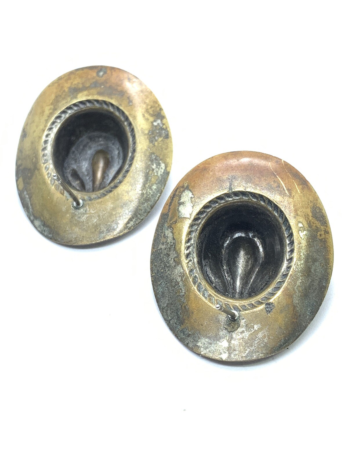 Vintage Cowboy Hat Earrings