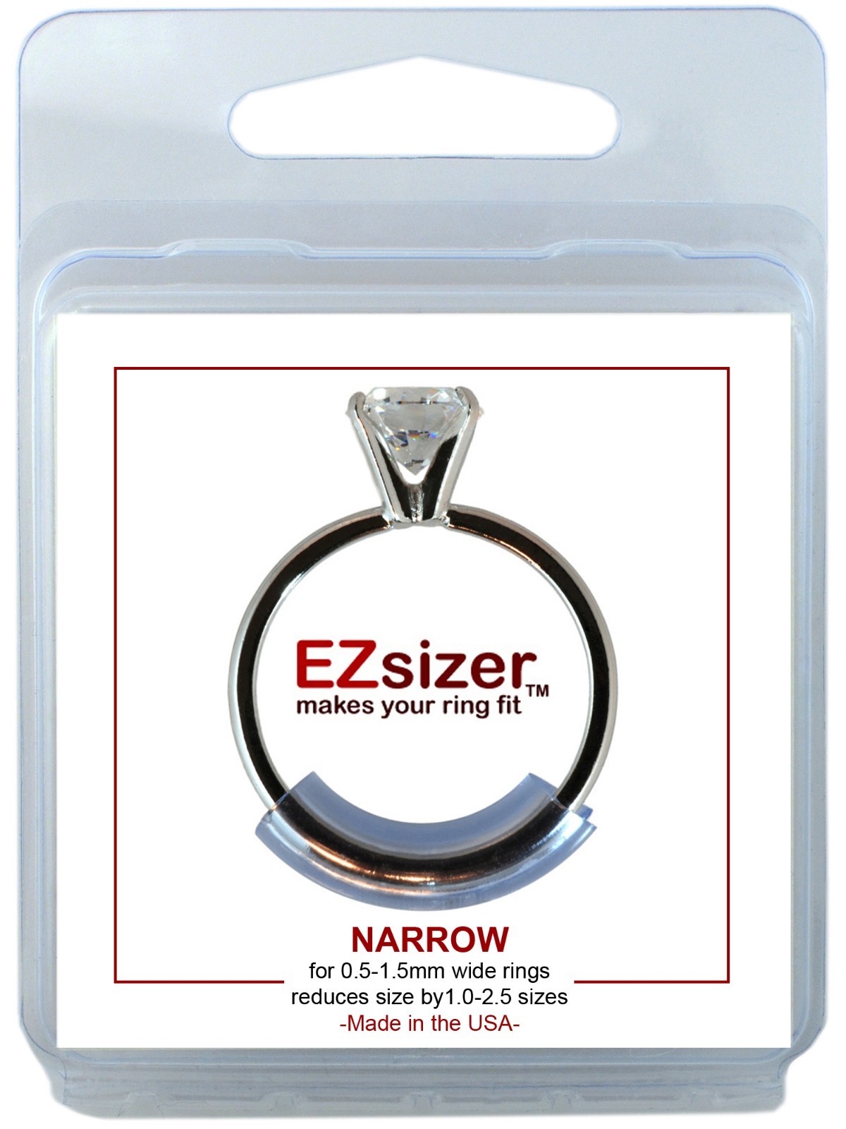 Ring Guard by EZsizer – 3 pack (narrow) – Ring Size Reducer, Ring Size Reducer
