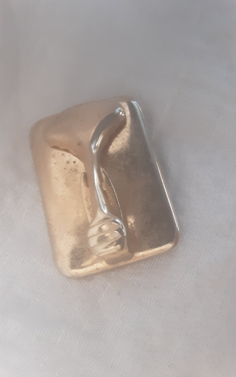 HICKOK TIE CLIP VINTAGE ESTATE HUNTER POINTER DOG PUPPY ANIMAL MENS ACCESSORY