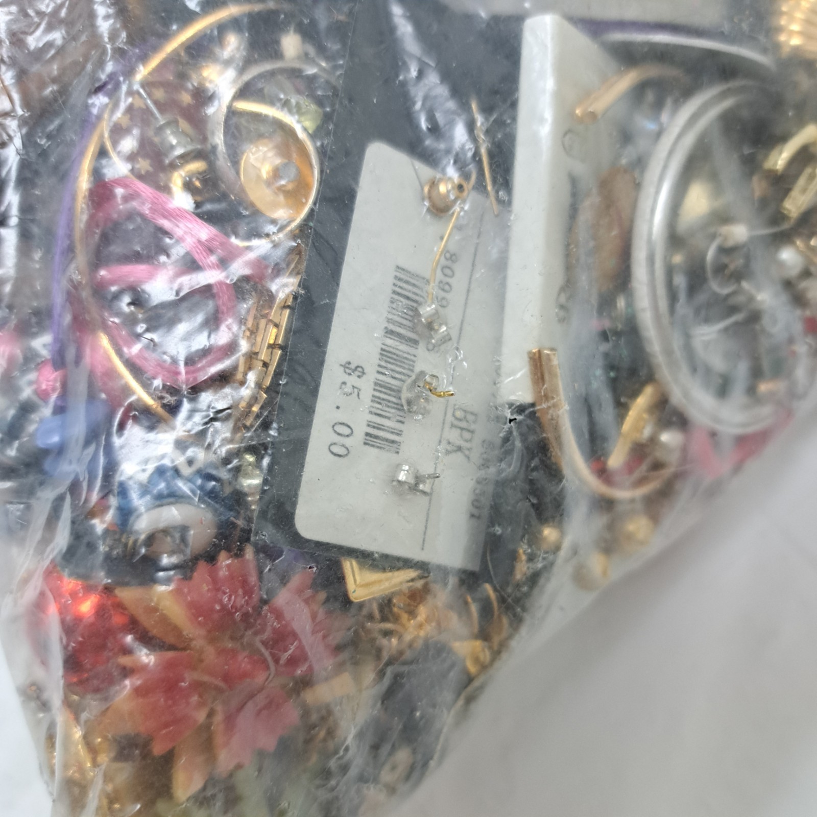 Bag Old Unsearched Jewelry Lot Vintage Estate Find Junk Drawer Large