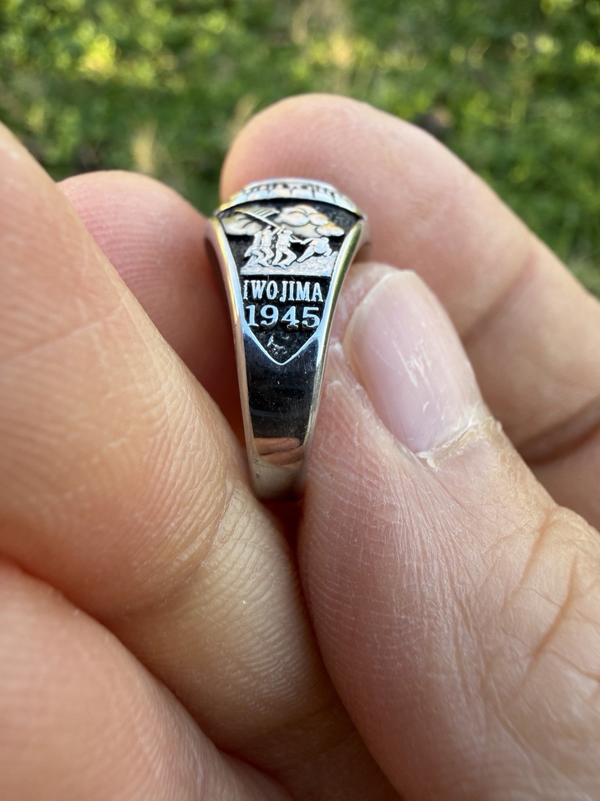 Military United States Marine Corps Class Ring For Women
