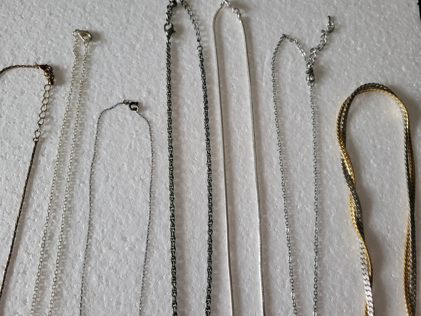 Lot 14 Vintage Jewelry Necklaces Bullet Treble Clef Steam Punk Silver/Gold Tone