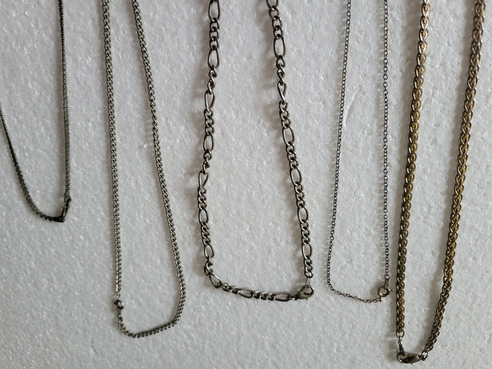 Lot 14 Vintage Jewelry Necklaces Bullet Treble Clef Steam Punk Silver/Gold Tone