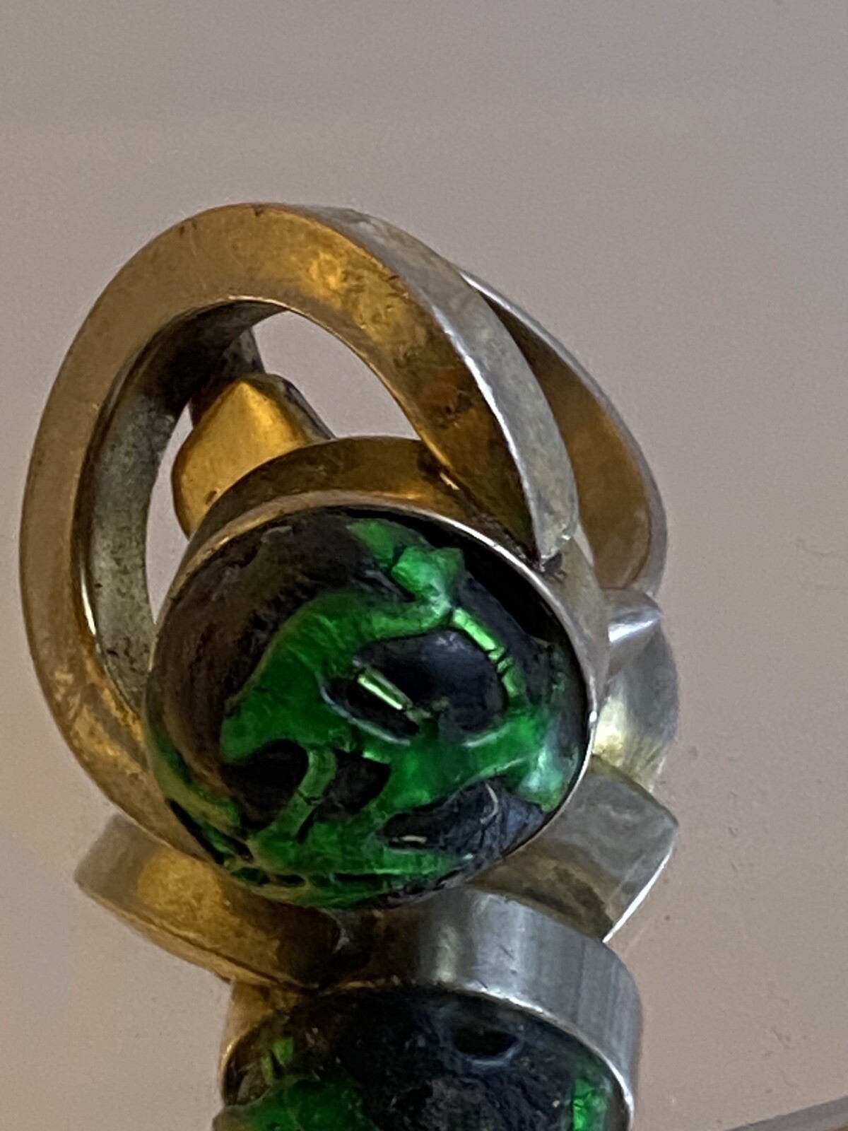 Unique Whiting And Davis Ring (Unknown Size)