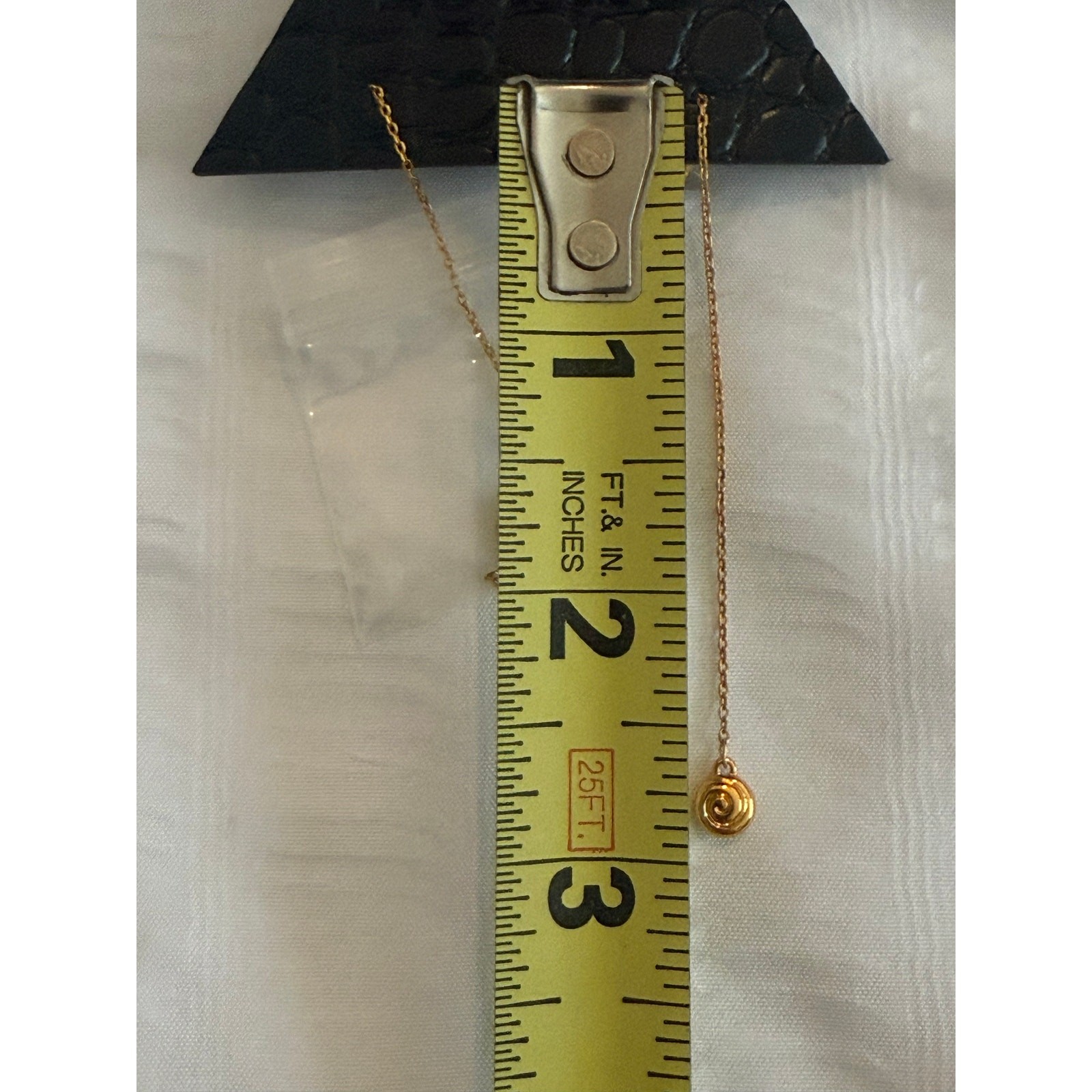 LUV AJ Shell Coil Threader Earrings NEW