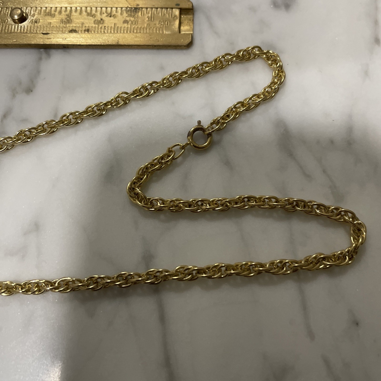 VTG Gold Plate 18” 4mm Rope Chain