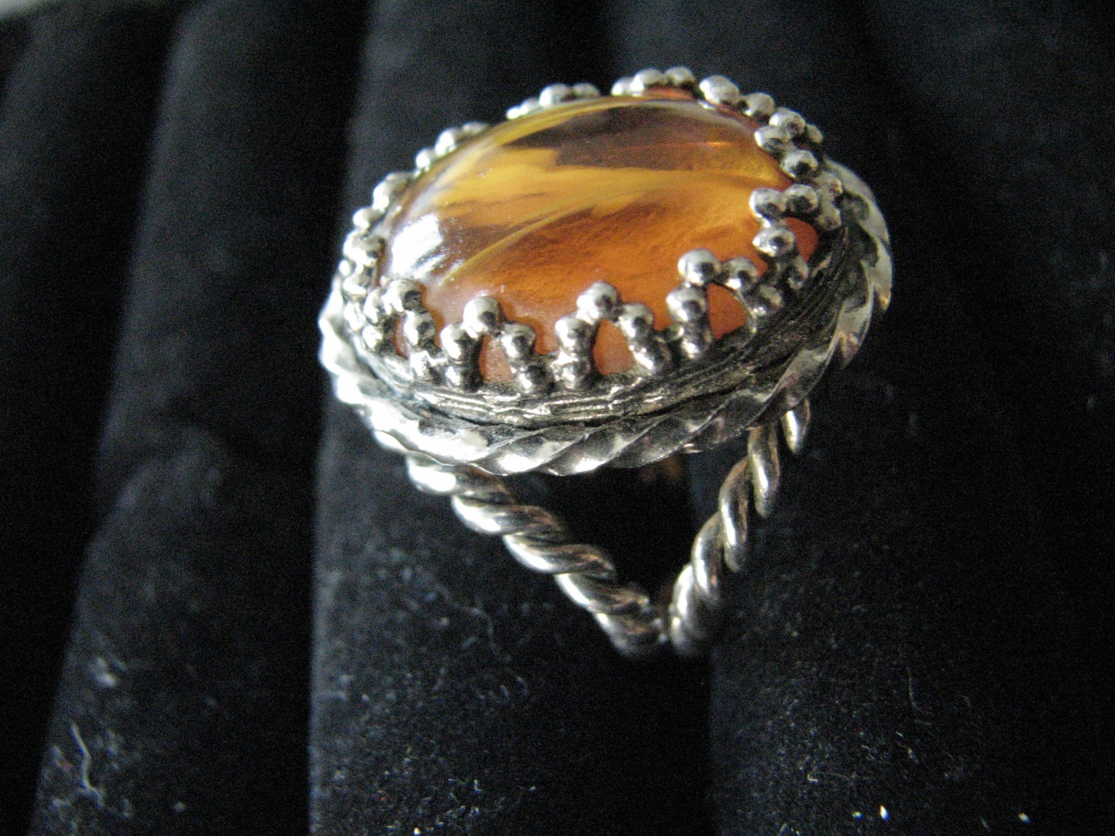 Vintage W. German ring great condition 1 inch length