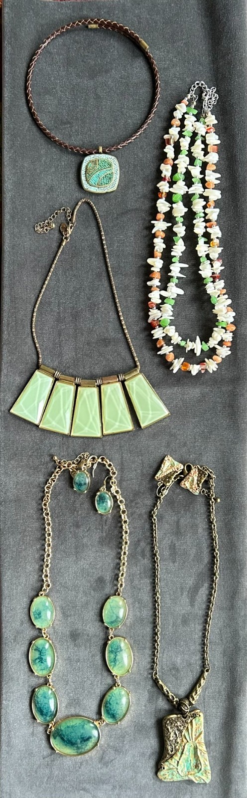 Costume Jewelry Lot – over 100 necklaces weighing over 10 lbs
