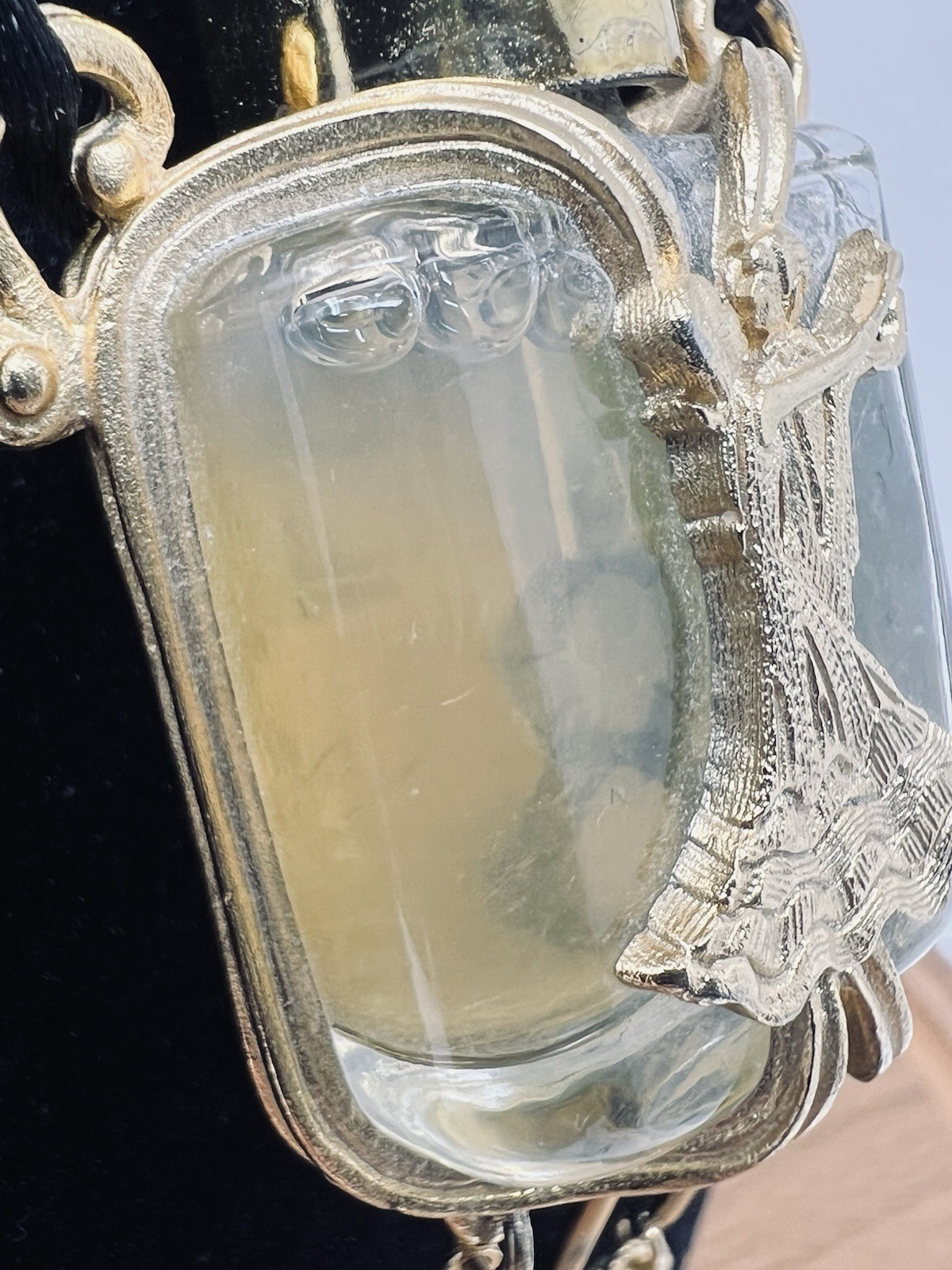 Luca Razza Wearable Bubble Bottle Pendant Necklace Cupid Heart Arrow Glass Vial