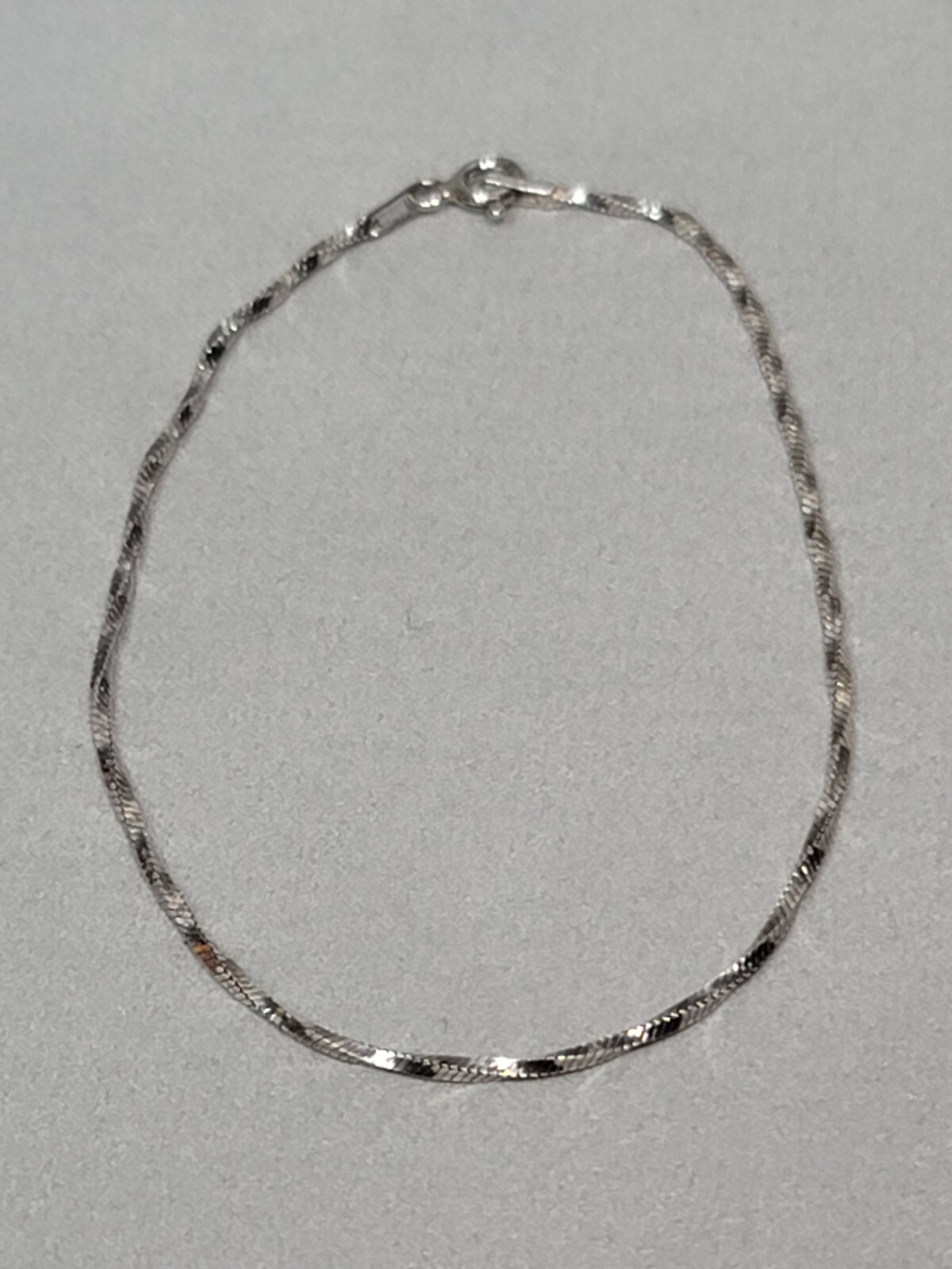 Sterling Silver Bracelet 925 RO 7.25″ Bracelet 1.72 grams Signed