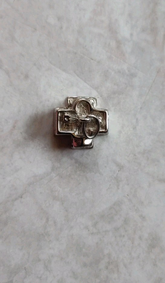 925 Sterling Silver Vintage United States White House Charm Pendant