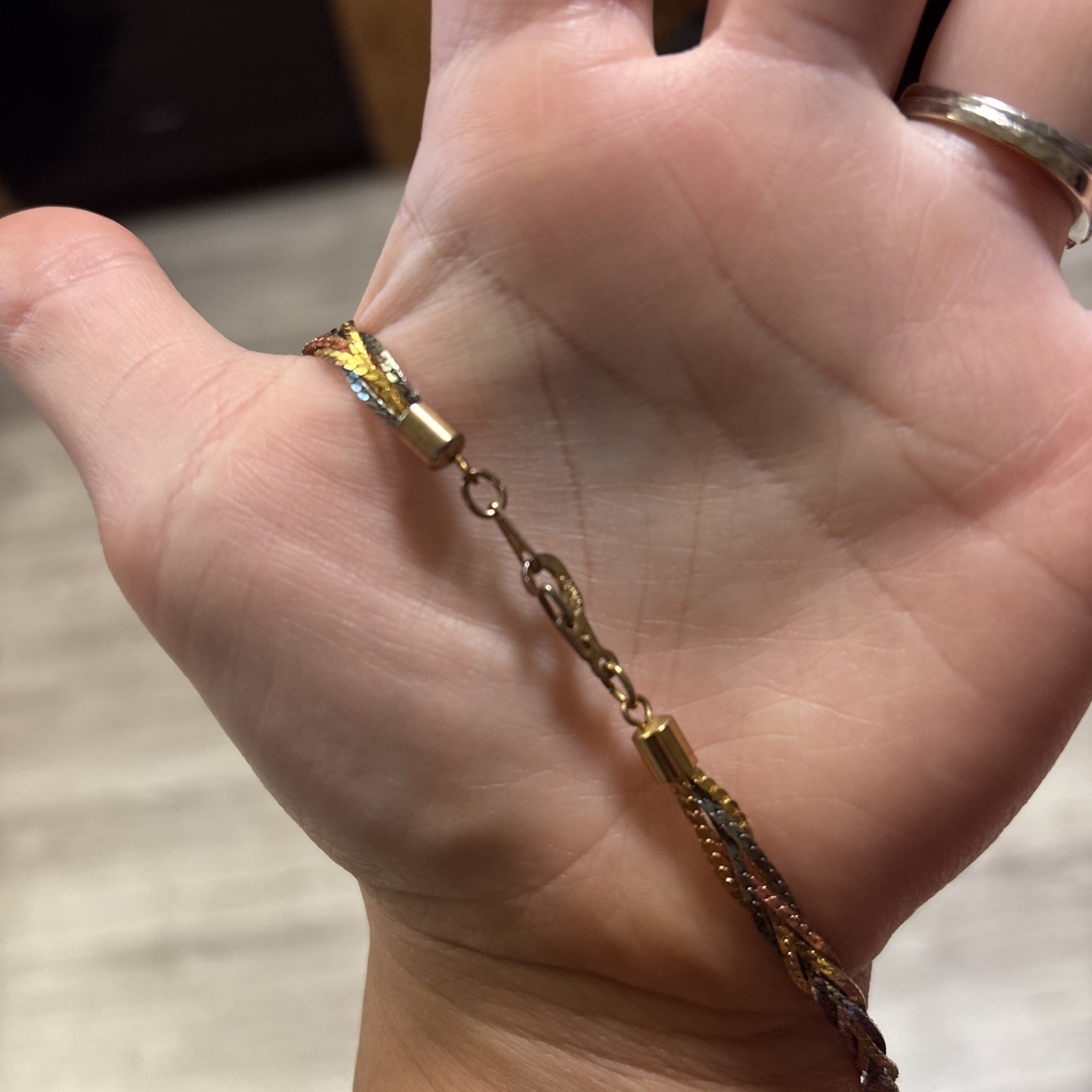 Vintage 18in 14k Gold Necklace