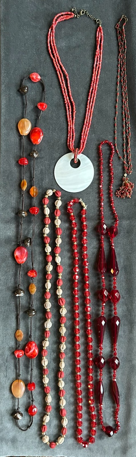 Costume Jewelry Lot – over 100 necklaces weighing over 10 lbs