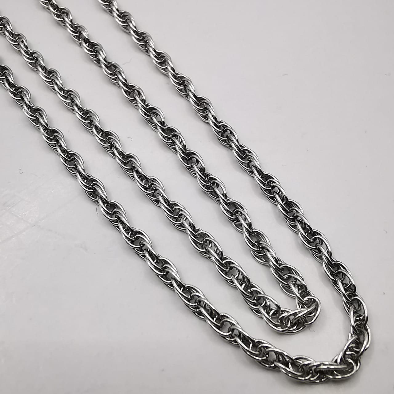 Vintage Beautiful Jewelry Chain Necklece,925 Sterling Silver,Signed , 5,60g