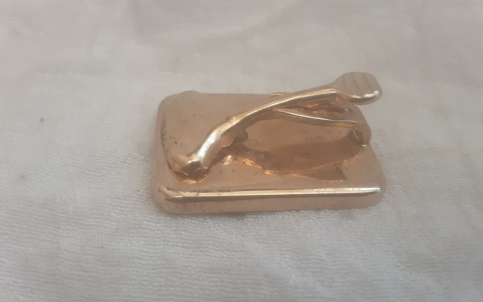 HICKOK TIE CLIP VINTAGE ESTATE HUNTER POINTER DOG PUPPY ANIMAL MENS ACCESSORY
