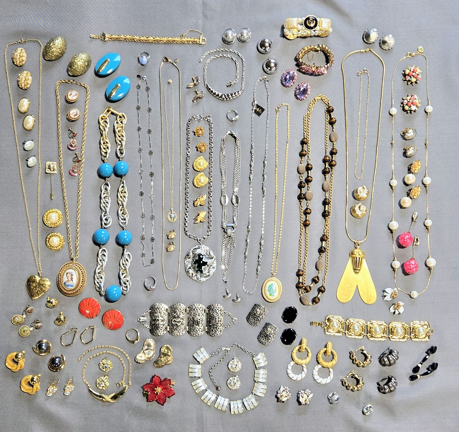 Vintage Haskell, Coro, Kramer, Weiss & More – 100+ Jewelry Lot C