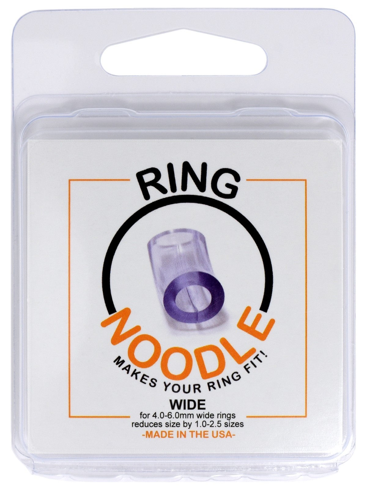 RING NOODLE – Ring Guard, Ring Size Reducer – Package of 3 (WIDE)